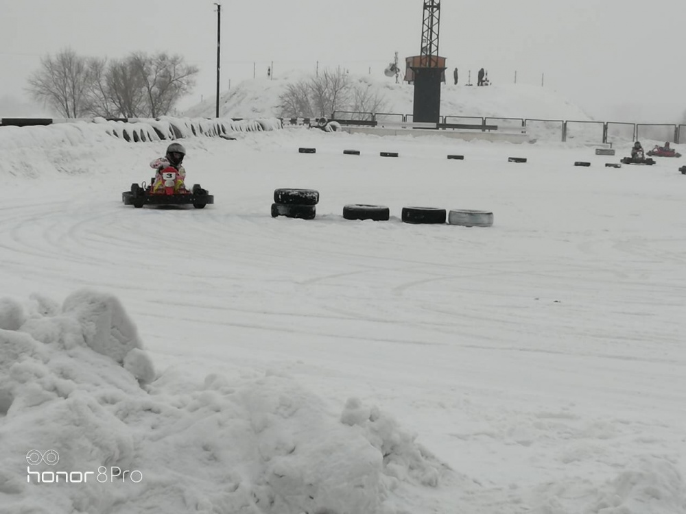Мороз спорту не помеха. 